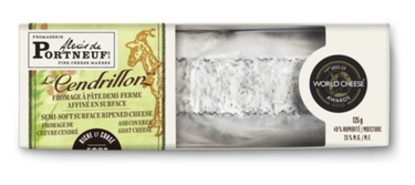 COM: ALEXIS DE PORTNEUF Le Cendrillon Cheese 125 g - 6 x 125 Grams